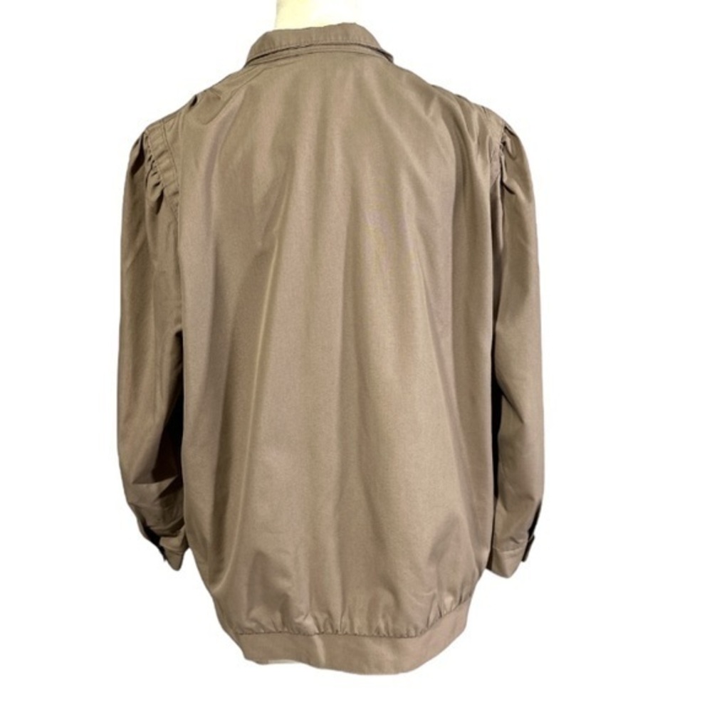 Vintage London Fog 2pc jacket khaki removable zip liner women’s size 5/6 (1716) - Picture 2 of 14